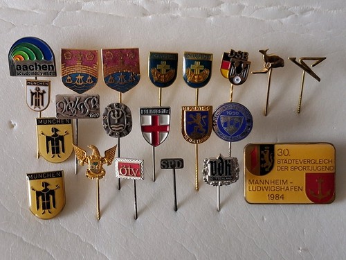 Konvolut vintage anstecknadeln - konvolut,