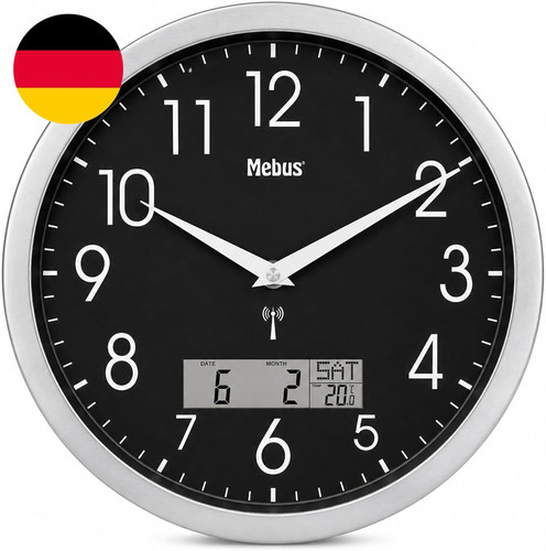 Mebus analoge funk - funk-wanduhr, 30