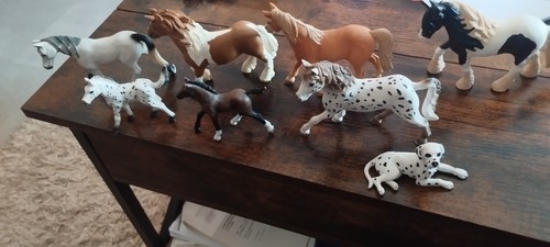 Schleich pferde und - pferde, hund