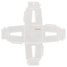 FISKARS® Stanzschablone 3D Laternen Vorlage weiß