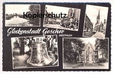 ÄLTERE POSTKARTE GESCHER GLOCKENGIESSEREI cloche cloches bell bells clarine Gloc