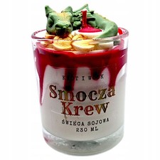 Handgemachte Deko Kerze 230ml