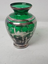 Tolles Glasvase grün