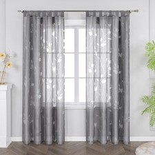 1er Gardinenstores Ausbrenner