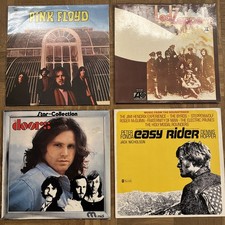 vinyl lp sammlung rock LED Zeppelin, The Doors , Pink Floyd , Easy Rider