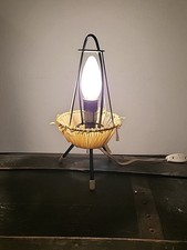 Tripod Tischlampe Vintage 50s60s, Original Design Mid Century Rockabilly