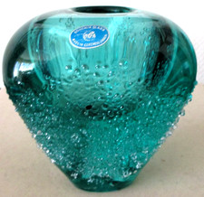 Bohemia czech glas vase zbs - bohemia,