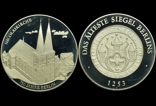 Berlin medaille ddr - medaille, (1987).