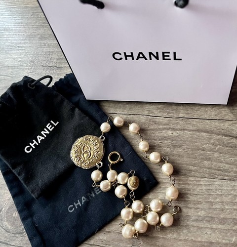 100 chanel collier perlen - 100%,