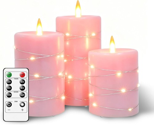 3er set echtwachs led - 3er,