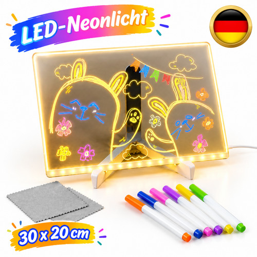 Leuchtendes led zeichenbrett - leuchtendes,