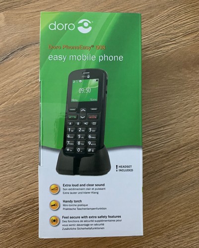 Doro phone easy - 508, schwarz