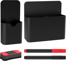Stifthalter Magnetisch, 2 Stück Magnetischer Stiftehalter Mit 1 Whiteboard Schwa