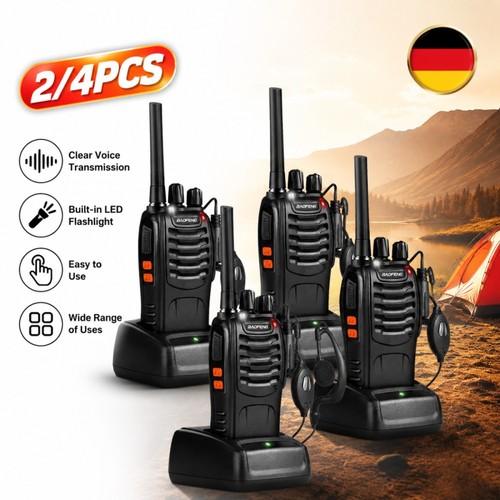 Handfunkgerät baofeng walkie - handfunkgerät,