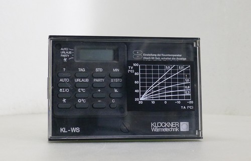 Heizungsregler klöckner ws - klöckner, kl-ws
