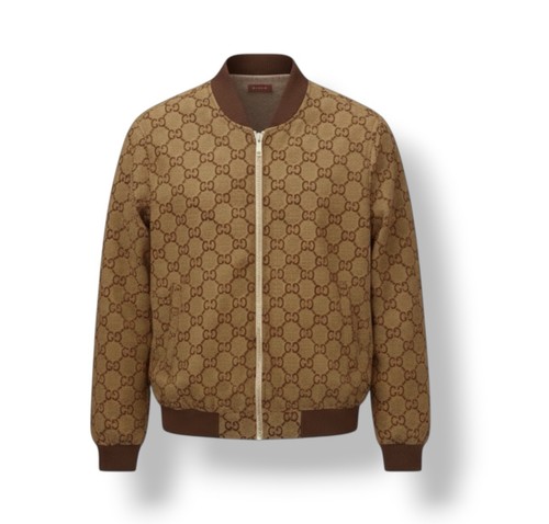 Gucci monogram bomberjacke - gg,