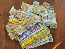 Ü-Eier verschiedene BPZ Beipackzettel