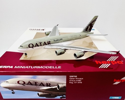 Herpa wings 500 528702 qatar - wings,