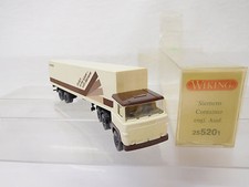 eso-03209	Wiking 1:87 Scania Sattelzug englisch mit minimale Gebrauchsspuren