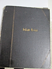 umfangreiches Reklamemarken-Album über 650 Marken vor 1914 ,Nachlass,ungeplünder