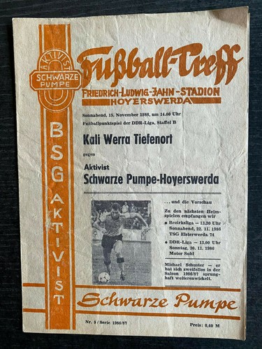 Ddr liga aktivist - ddr-liga, 86/87