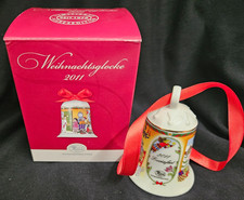 Hutschenreuther Weihnachtsglocke Glocke 2011 Jahresglocke Luciafest