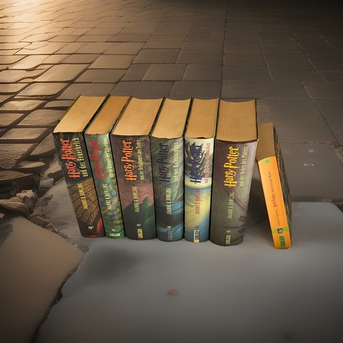 Harry potter komplett - harry, 1-7