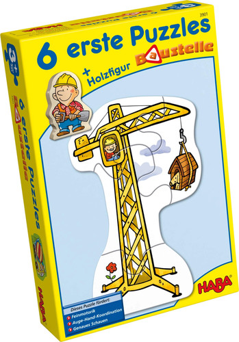 Haba erste puzzles baustelle - 6,