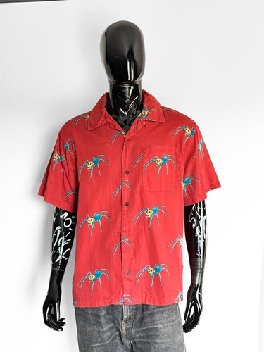 Men nudie jeans shirt red - red, l