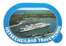 Souvenir-Aufkleber Travemünde