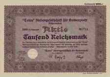 Terra AG für Samenzucht 1938 Aschersleben Hadmerslebener Sachsen Anhalt Hannover