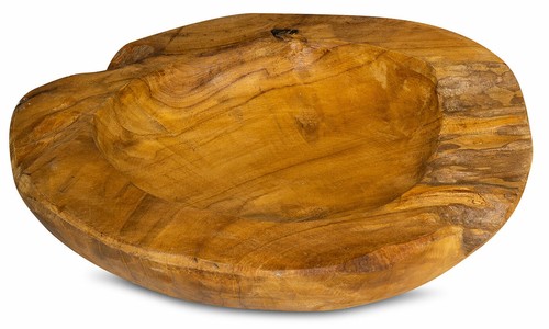 Schüssel schale teakholz 30cm - schale,