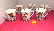 R&B Ritzenhoff & Breker  Working Teddy 6 Kaffeebecher  / Tassen