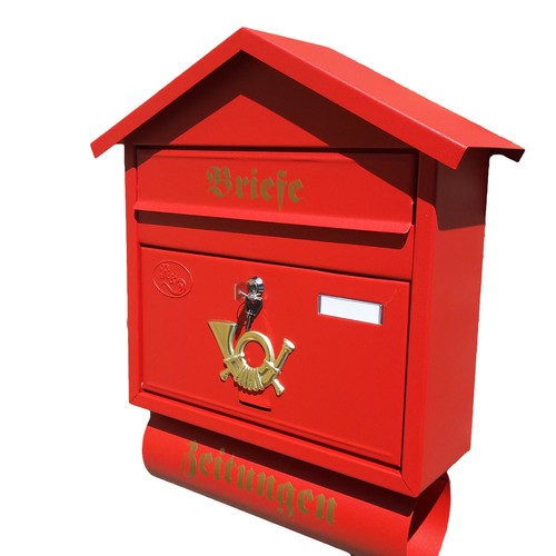 Xxl briefkasten postkasten rot - xxl,