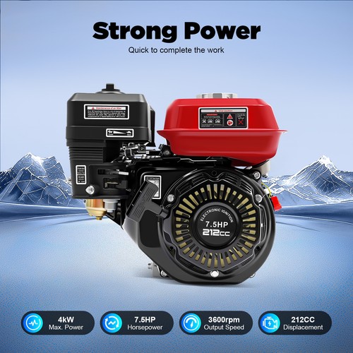4 kw benzinmotor - 7.5,