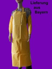 Schürze Damen & Herren Tailieumfang 225 cm Kunststoff BITTE MESSEN  GELB