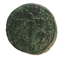 Otacilia Severa 244-249,AE27 Sestertius Dacia,14.34 g., LOK-R105