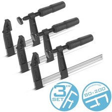 STAHLWERK 3 x Schraubzwinge