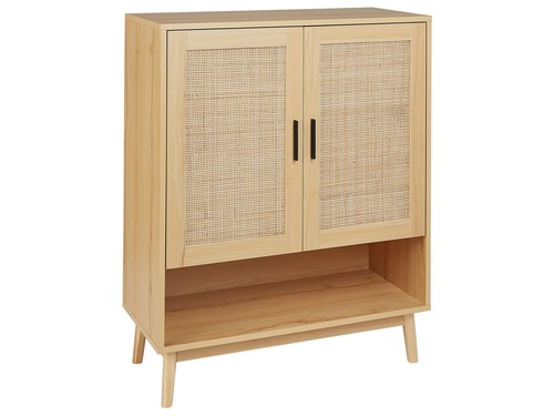 Sideboard rattan hellbraun - sideboard,
