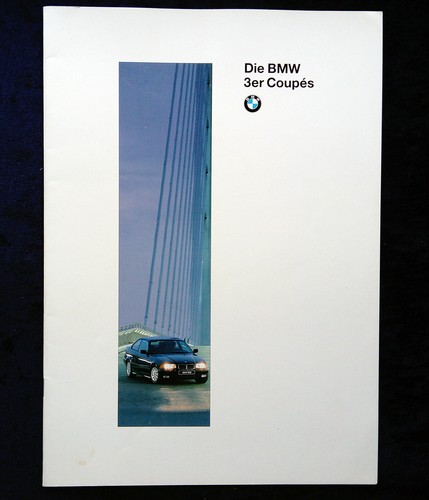 Bmw 3er e36 prospekt - prospekt, 2.1995