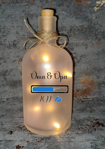 Led leuchtflasche oma - ,