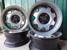 4 Alufelgen ALULINE C70528-D 7Jx15 ET 28 4/100 BJ89 für VW