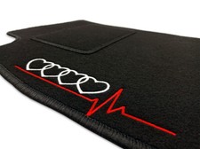 VELOURS FUßMATTEN für AUDI