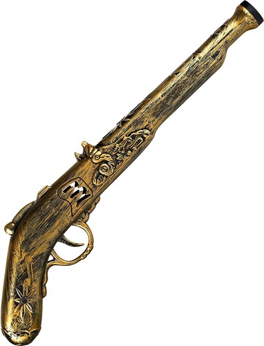 Goldene pirat pistole - goldene, #