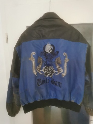 Uncle sam herren lederjacke - sam,