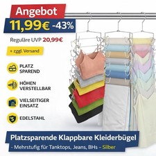 8 x Multibügel Kleiderbügel