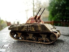 Beute Panzer Sherman mit Kugelblitz-Turm 1:35