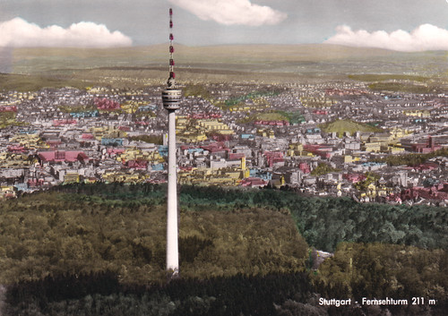 Stuttgart fernsehturm - stuttgart,,