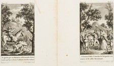 HALBOU (*1730) nach LEFEBVRE (*1632), Szenen aus "Don Quichotte", KSt. Barock