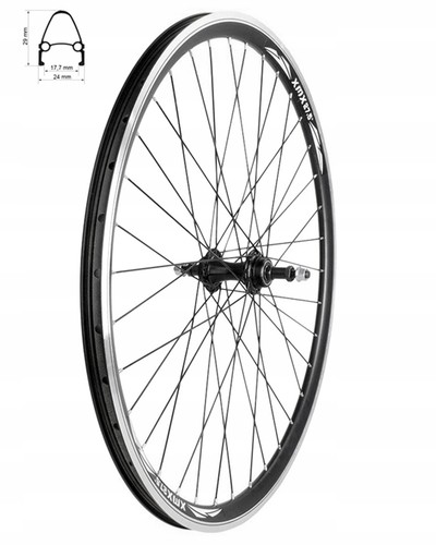 Hinterrad schwarze felge - hinterrad, 27.5"